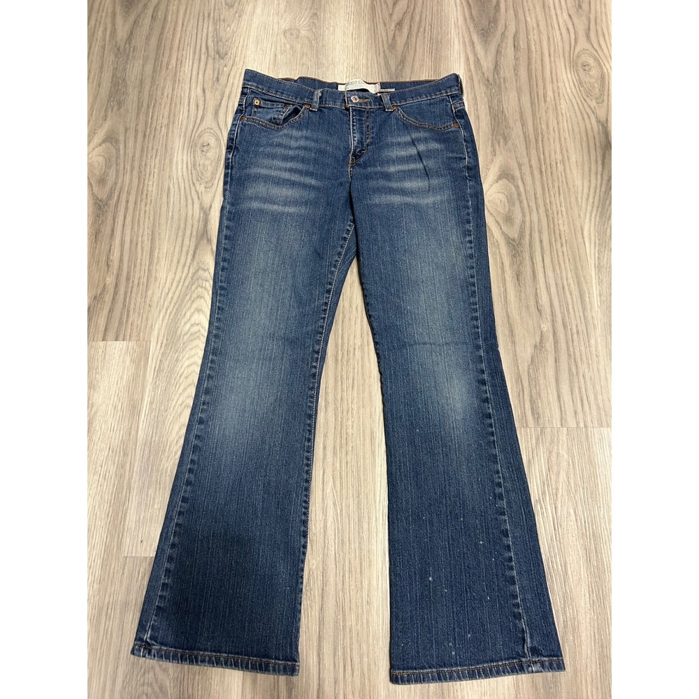 Levi's Womens 515 Bootcut Jeans Cotton Blend‎ Denim 10 Medium Wash Blue Denim